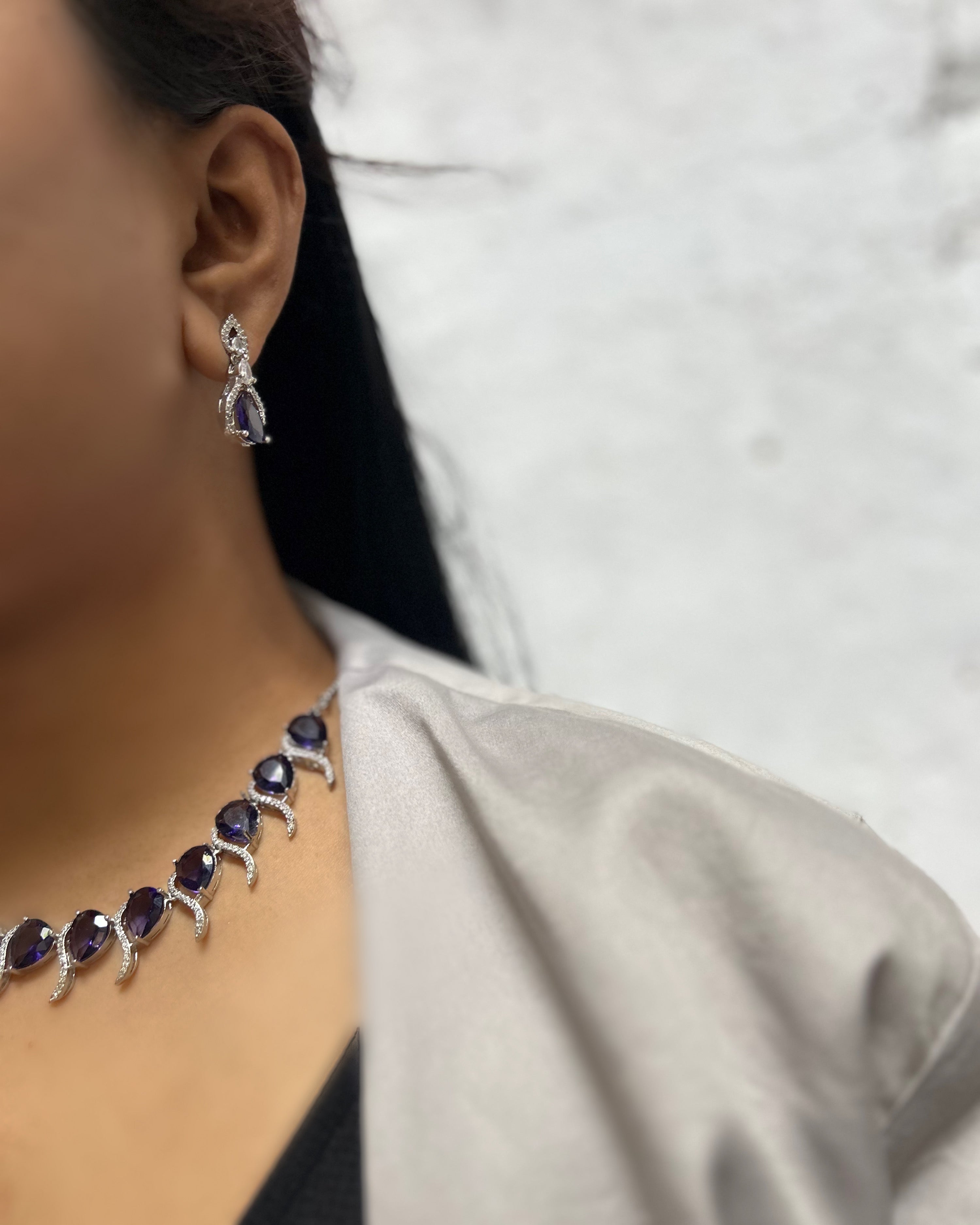 Purple Crown Neck