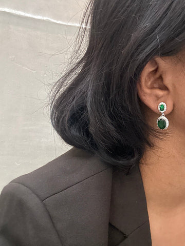 Oval green ear
